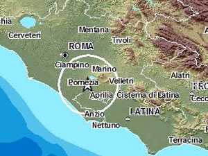La terra torna a tremare ai Castelli Romani ed anche in provincia di Latina. Scossa alle 2.04.