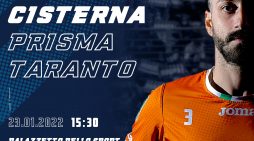 La Top Volley Cisterna torna il campo dopo lo stop-Covid: questa domenica ospita Taranto.